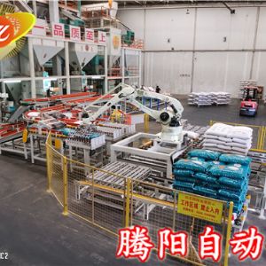 能提高工廠生產(chǎn)效率的機(jī)器人碼垛