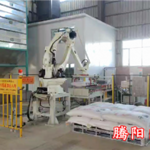 肥料智能包裝碼垛機(jī)生產(chǎn)線讓企業(yè)摘掉“勞動(dòng)密集型”的帽子