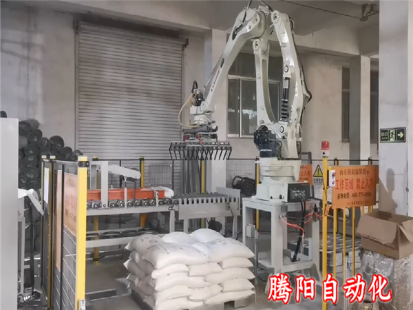 面粉碼垛機(jī)器人