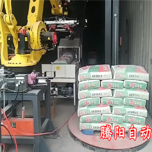 水泥碼垛機(jī)器人更適合重體力粉塵大的環(huán)境下工作