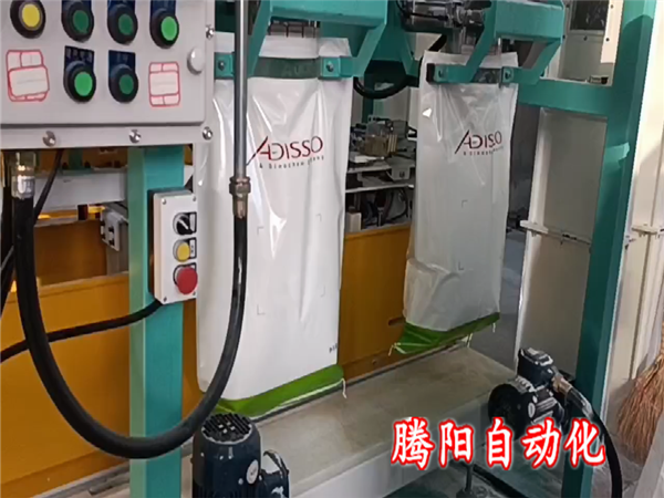 雙工位包裝秤碼垛機(jī)生產(chǎn)線(xiàn)減少80%人工