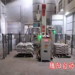 水泥立柱碼垛機占地小解決重體力搬運工作